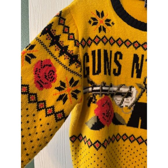 Guns N' Roses Ugly Christmas Sweater Size Large - Picture 3 of 5